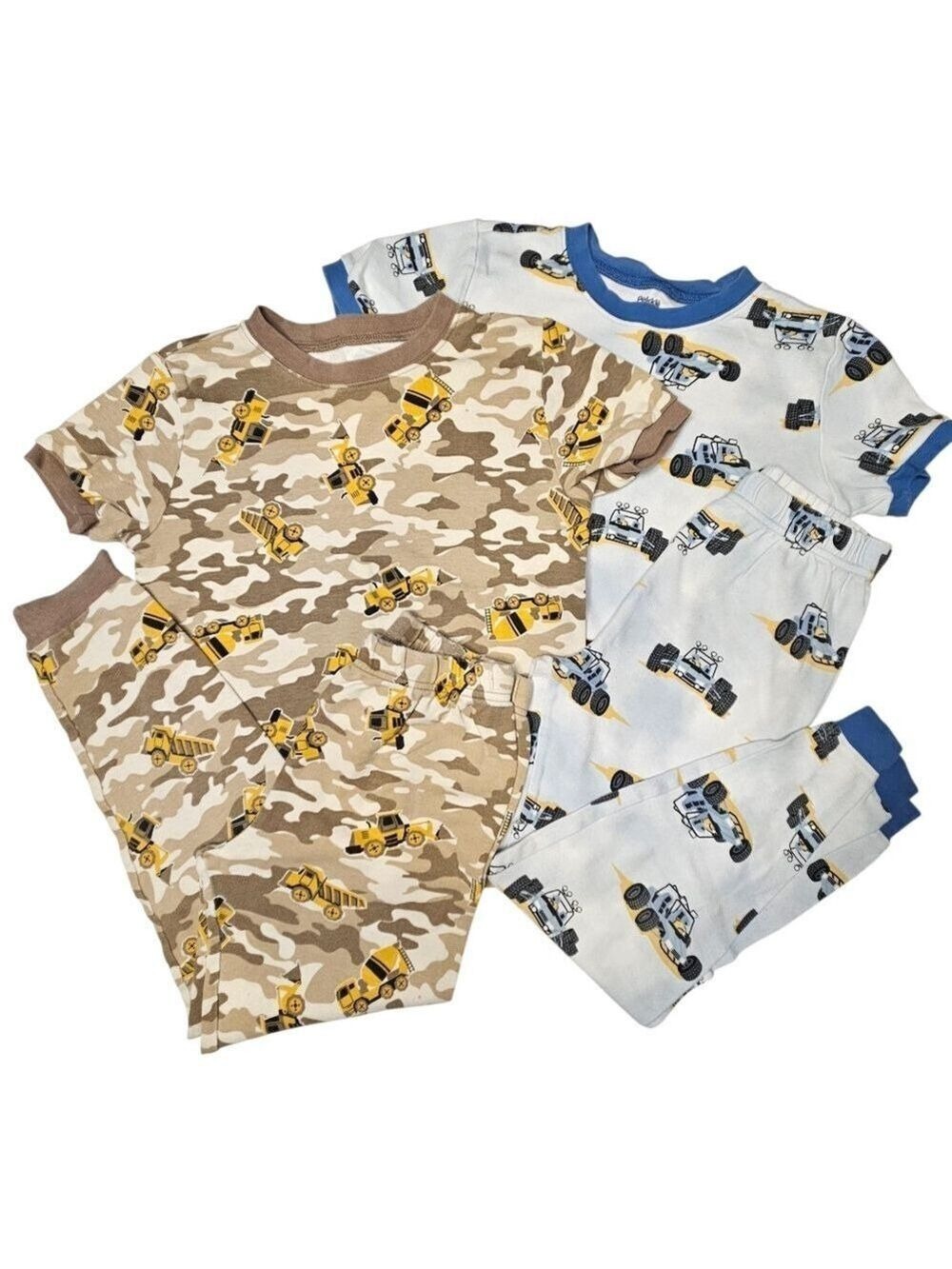 2/$10 Pekkle Pajamas Boys Size 10/12 2 Sets